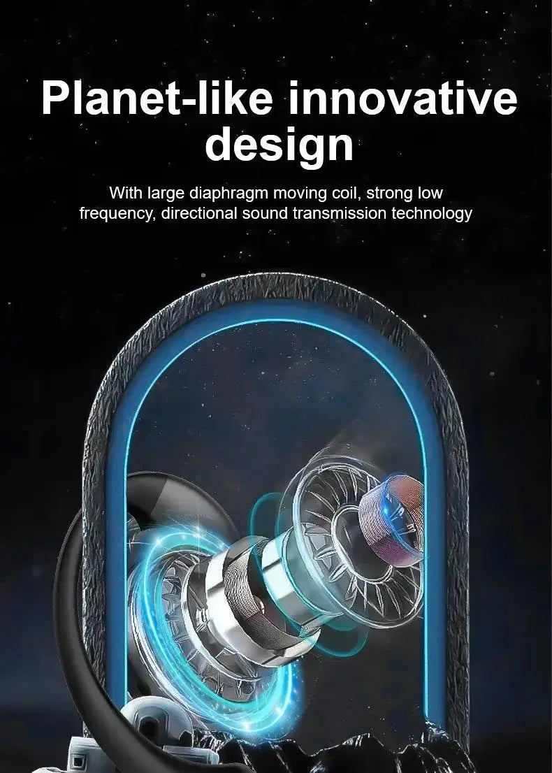 Wireless Bluetooth 5.4 Earbuds Sports Waterproof Noise-canceling Headphones Stereo Sound Sound In-Ear Earphones With Microphone