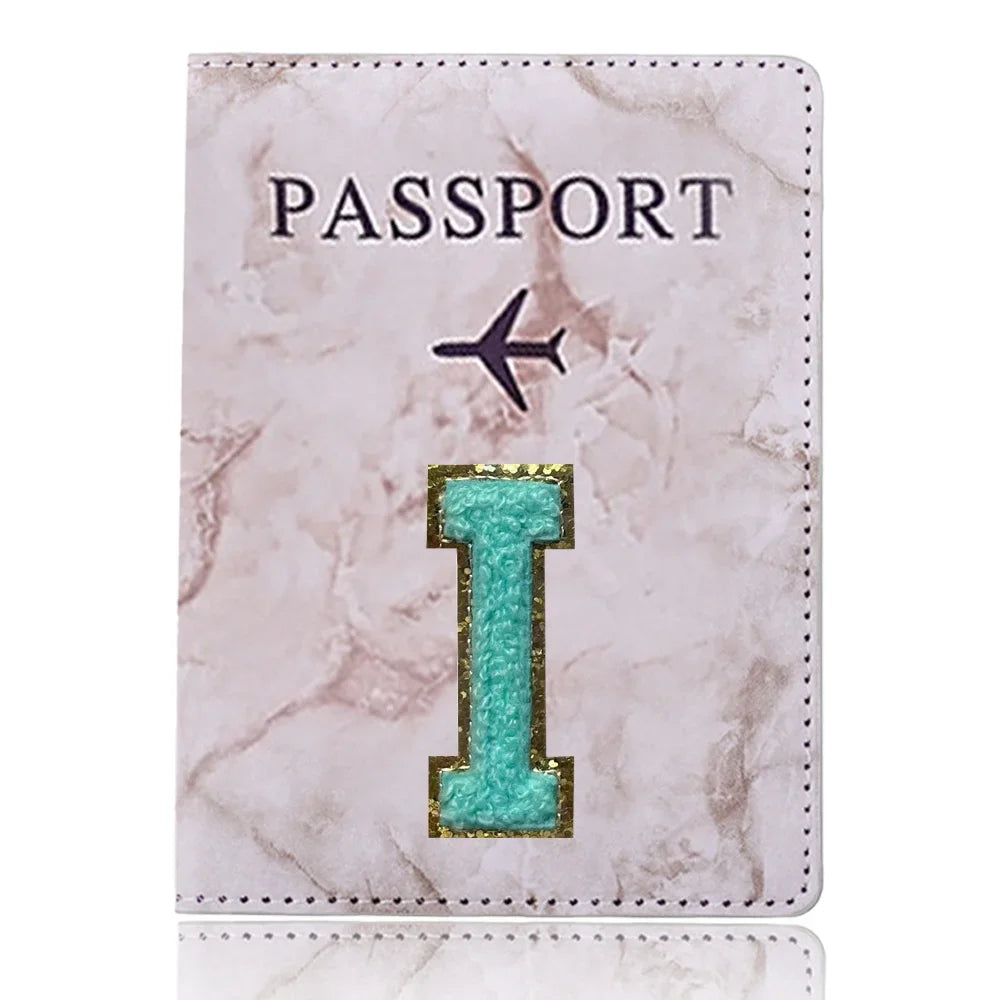 Passport Holder Passport Case Travel Waterproof Passport Protective Cover Embroidery Pattern Holder Air Plan Travel Accessories