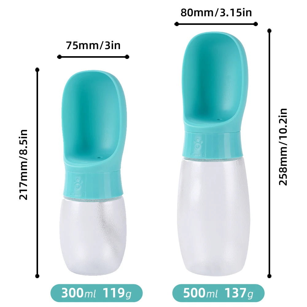 Portable Pet Water Bottle for Small Large Dogs High Capacity Dog Drink Bowl Outdoor Pets Water Dispenser Cup Labrador Supplies