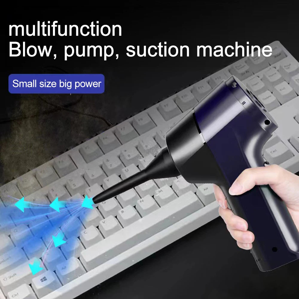 Car Mounted Household Small Mini Blowing And Suction Integrated Portable Handheld Wireless Car Specific Vacuum Cleaner