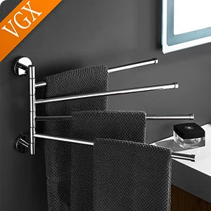 VGX Bathroom Shelf Shower Trangle Shelfes Corner Storage Rack Wall Mounted Shelves Stainless Steel Basket Kitchen Accessories