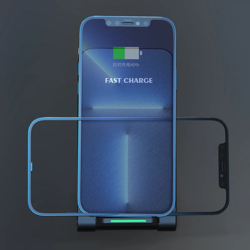 30w Wireless Charger For TCL 20 Motorola Edge 30 Ultra Ulefone Power 5 Macsafe Type C Induction Fast Wireless Charging Station