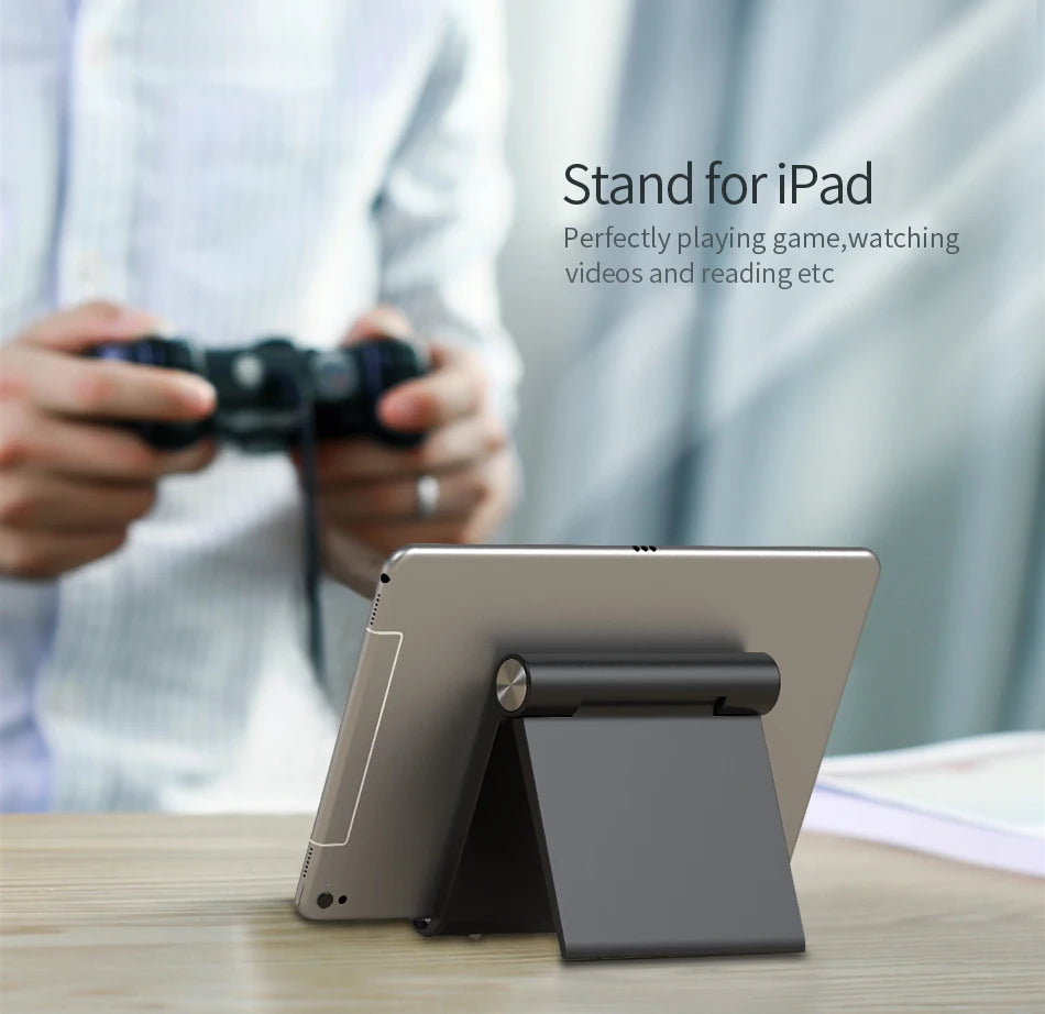 Phone Holder Stand Mobile Smartphone Support Tablet Stand for iPhone 14 13 Desk Cell Phone Holder Stand Portable Mobile Holder