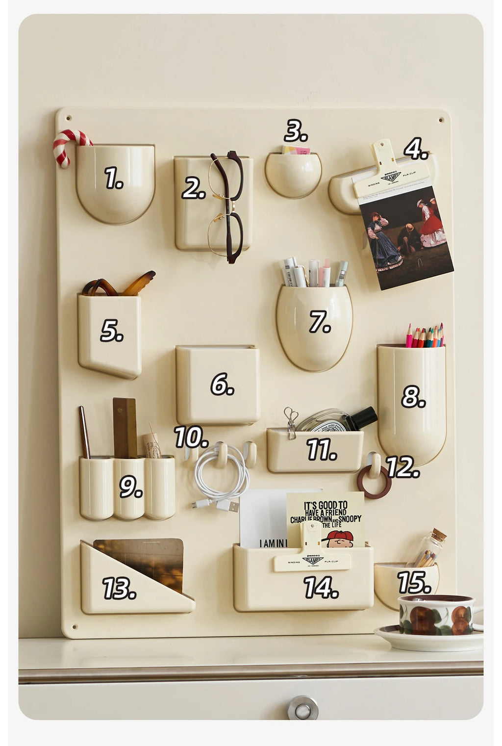 Wall Holder Offices Kitchens Organizer Desktop Shelf Wall Storage Rack Organiser For Workshops Bathrooms Children's Rooms