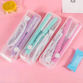 【SE】1PC Portable Mini Electric Heat Sealing Machine Seal Sealer Food Vacuum Sealer Bag Clip Random Color
