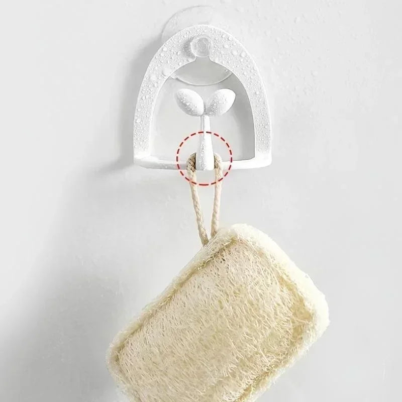 Multifunctional Kitchen Sink Organizer with Suction Cup Sponge Holder Scouring Pad Storage Rack Hook Home Supplies для кухни
