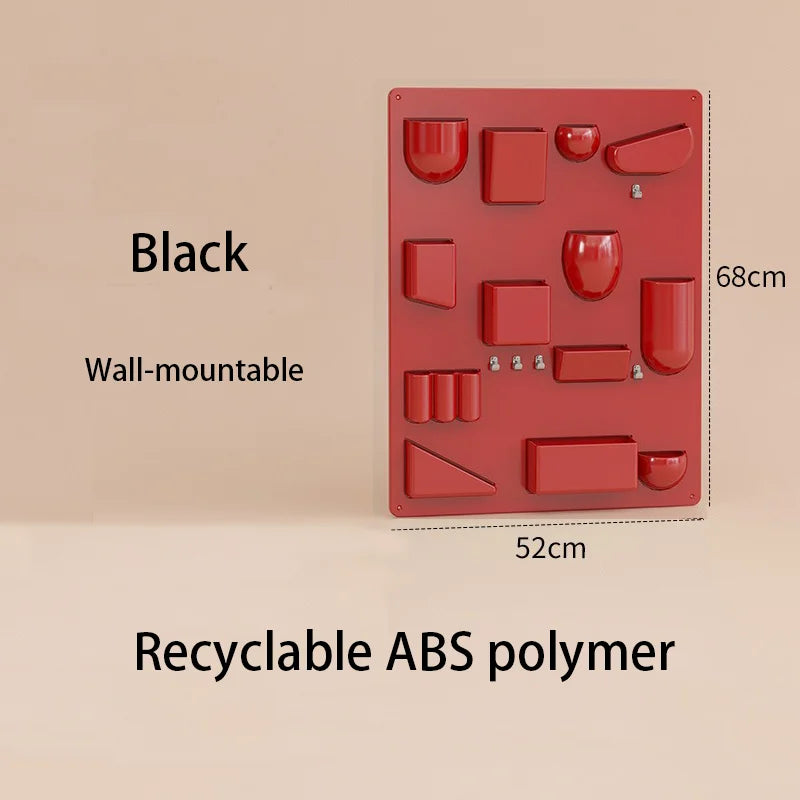 Wall Holder Offices Kitchens Organizer Desktop Shelf Wall Storage Rack Organiser For Workshops Bathrooms Children's Rooms