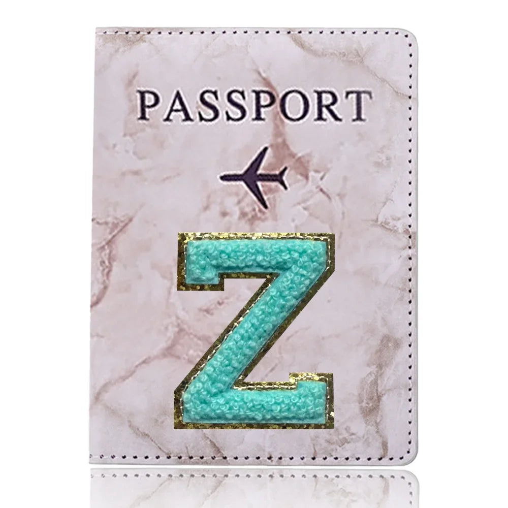 Passport Holder Passport Case Travel Waterproof Passport Protective Cover Embroidery Pattern Holder Air Plan Travel Accessories