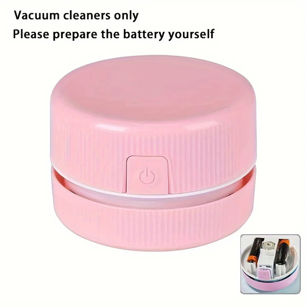 Mini Portable Desktop Vacuum Cleaner-Silent Office Study Desk Cleaning Expert For Students Exquisite Gift For Home & Office Use