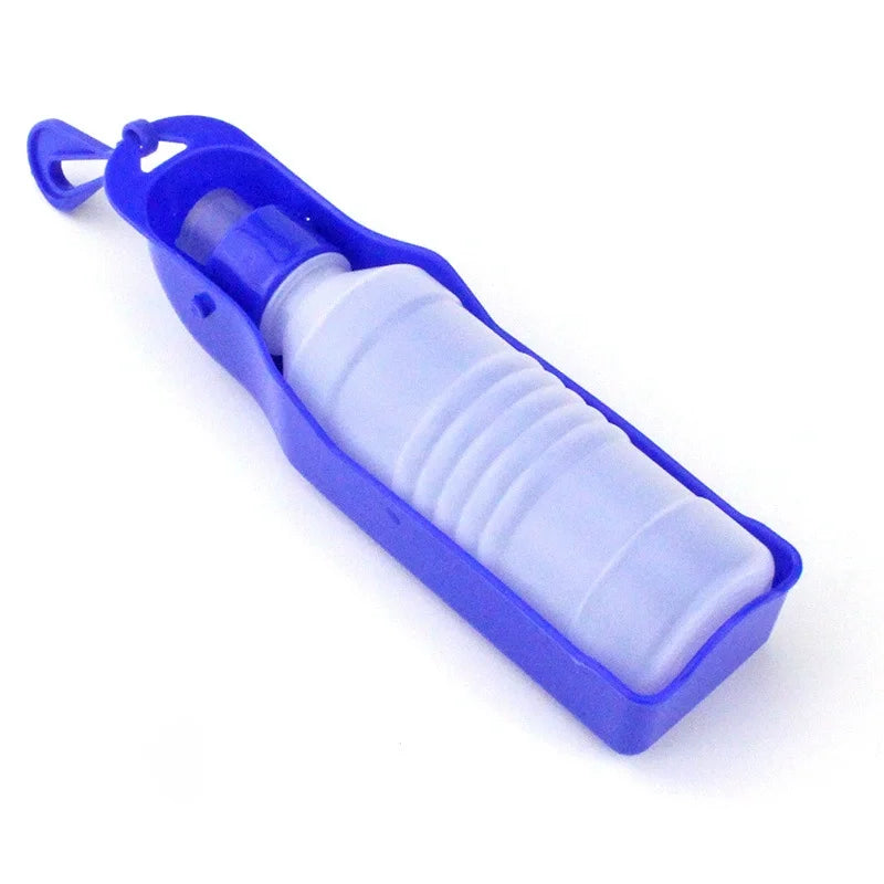 Outdoor Portable Pet Water Bottle Foldable Leakproof Travel Water Dispenser Feeding Cup For Dogs Cats Walking Hiking Supplies
