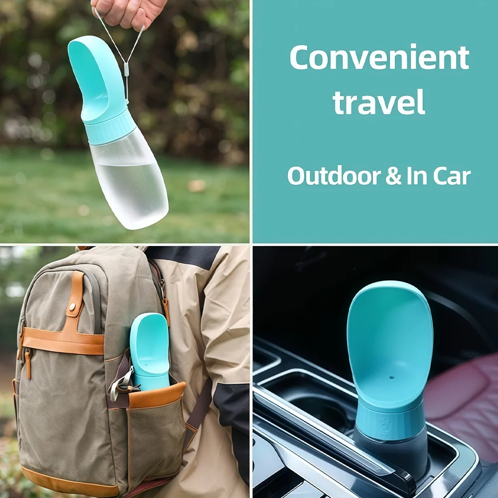 Portable Pet Water Bottle for Small Large Dogs High Capacity Dog Drink Bowl Outdoor Pets Water Dispenser Cup Labrador Supplies