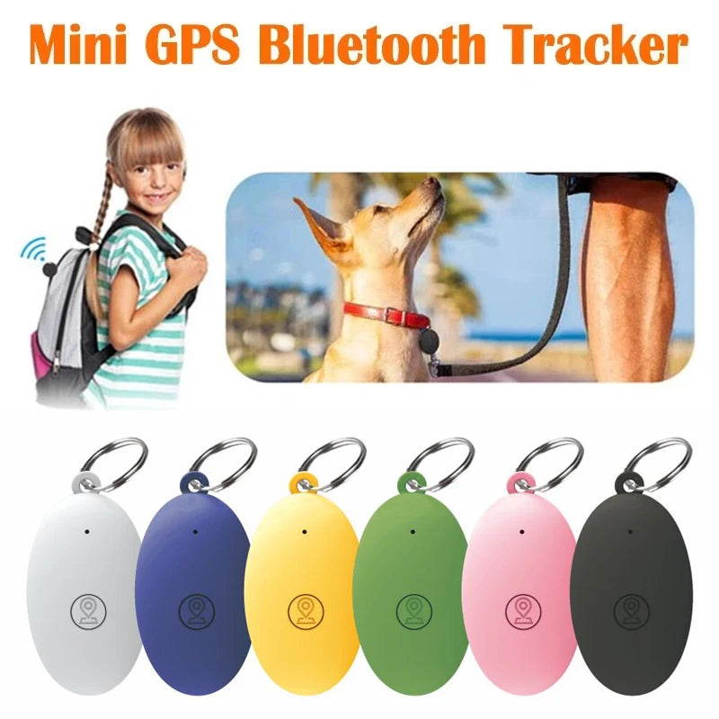 Mini GPS Tracker Bluetooth Tracker Two-Way Anti-Lost Device Pet Kid Key Bag Car Wallet Tracking Smart Finder Locator Accessories