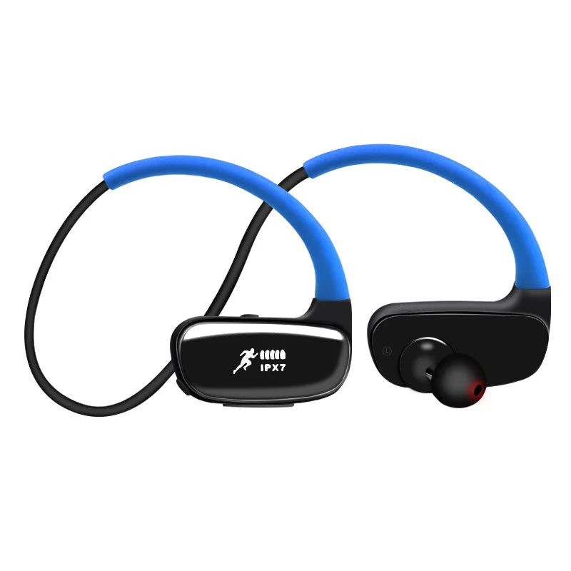 Wireless Bluetooth 5.3 Earbuds IPX7 Waterproof In-Ear Headphones with Noise Cancelling Mic for Sports Running Gym Fitness
