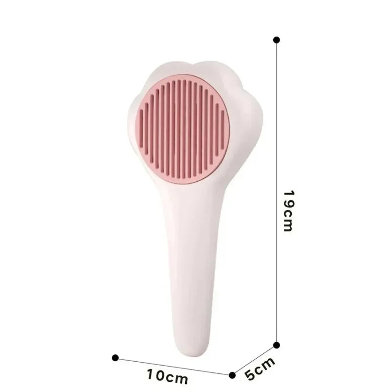 Pet Grooming Brush Cat Claw Comb Gentle Pet Massage Brush for Cats Dogs Soft Touch Hair Removal Tool Solves Licking Grooming Des