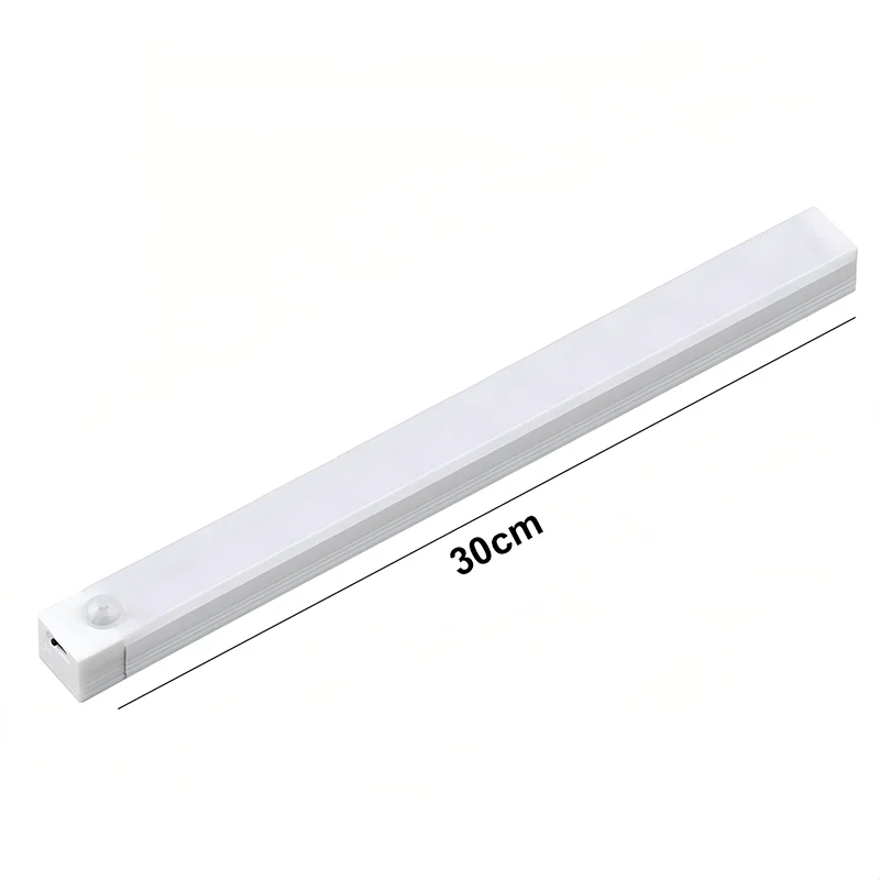 LED Motion Sensor Light Wireless LED Night Light USB Rechargeable Light Cabinet Wardrobe Lamp Staircase Backlight For Kitchen