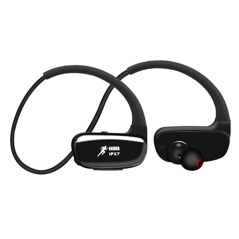 Wireless Bluetooth 5.3 Earbuds IPX7 Waterproof In-Ear Headphones with Noise Cancelling Mic for Sports Running Gym Fitness