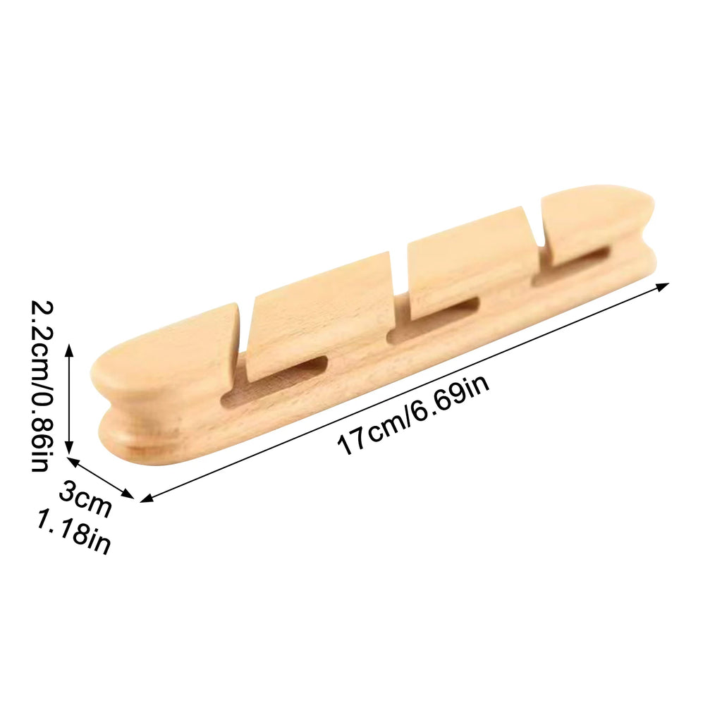 Wooden Cable Organizer Desktop Management Cable Holder Home Office Cable Clip Multi Slot Space Saving Electronics Accessory