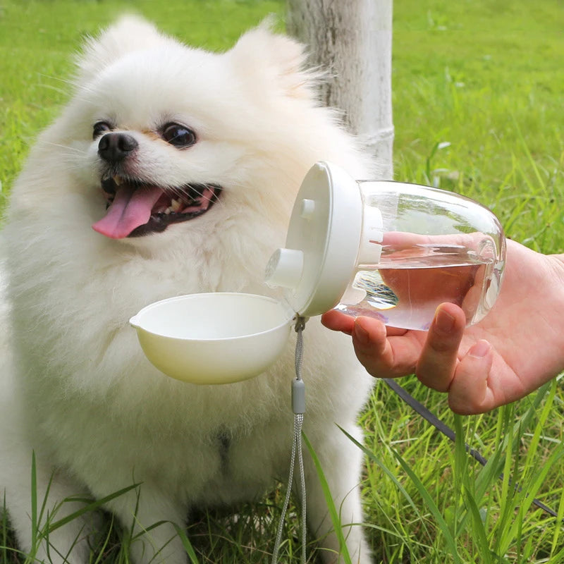Portable Pet Water Bottle Outdoor Travel Drinking Cup Feeding Bowl and Water Pet Supplies For Hiking Traveling Dog Accessories