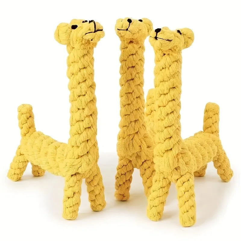 Dog Toys Interactive Rope Knot Toy for Dogs Puppies Pet Chew Toy Grinding Teeth Playing Toys for Dogs