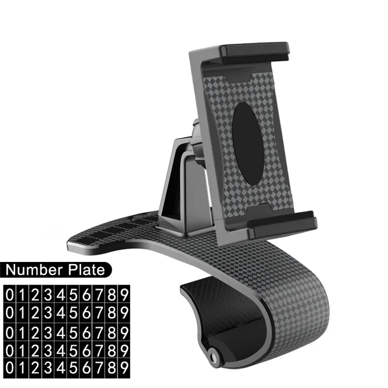 Car Holder For Phone Car Dashboard Clip Mount Mobile Cell Stand Smartphone GPS Support For iPhone 12 11 Xiaomi Redmi Huawei