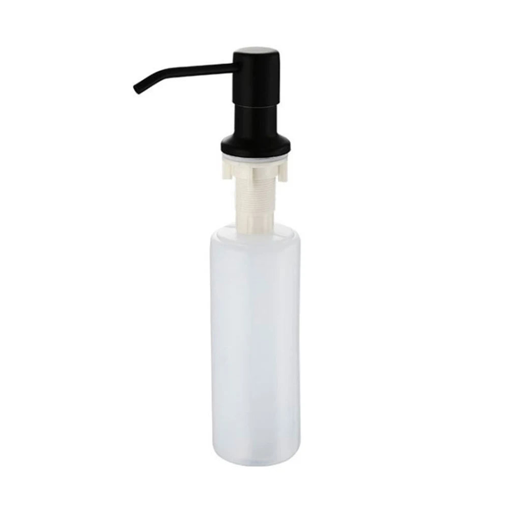 Dispenser Soap Bathroom Accessories 300cc Soap Shampoo Dispenser Kitchen Dishwashing Liquid Soap Pump Dispenser Stainless Steel