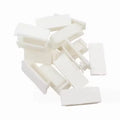10 PCS Cable Fixing Clip Cable Wire Sorting Buckle Chassis Organizer 19*47 Black and White Organizer