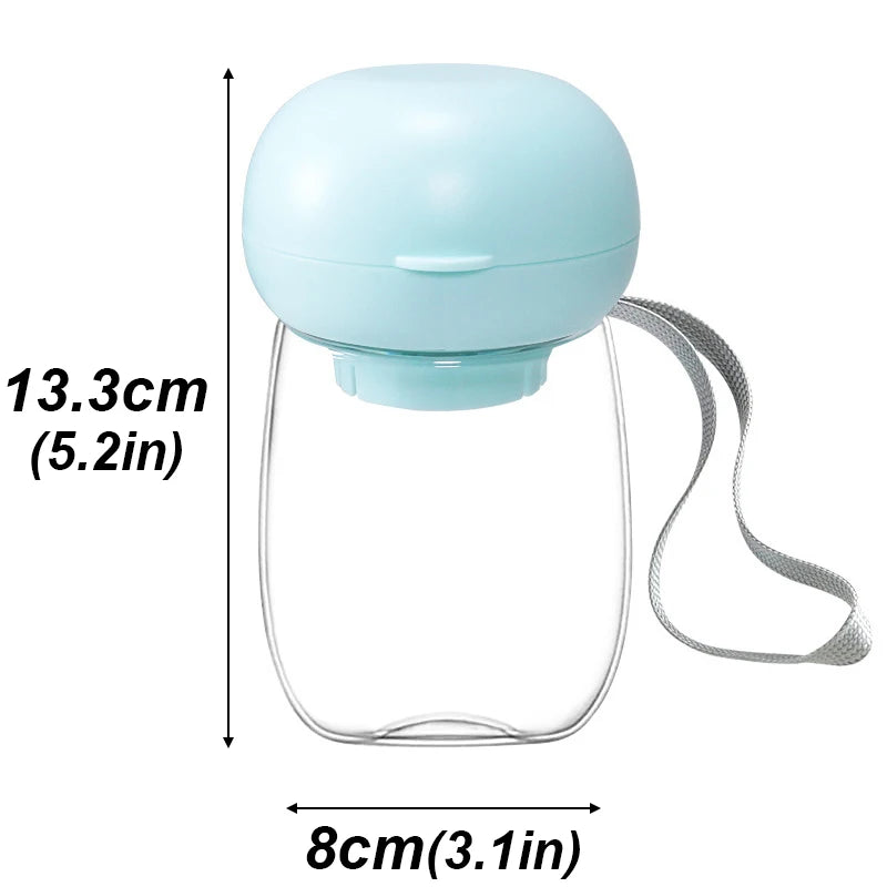 Portable Pet Water Bottle Outdoor Travel Drinking Cup Feeding Bowl and Water Pet Supplies For Hiking Traveling Dog Accessories