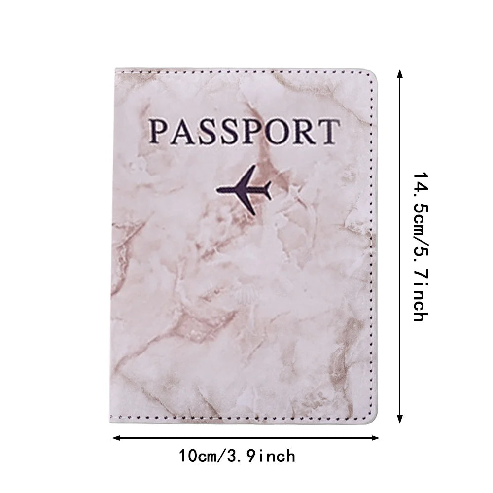 Passport Holder Passport Case Travel Waterproof Passport Protective Cover Embroidery Pattern Holder Air Plan Travel Accessories