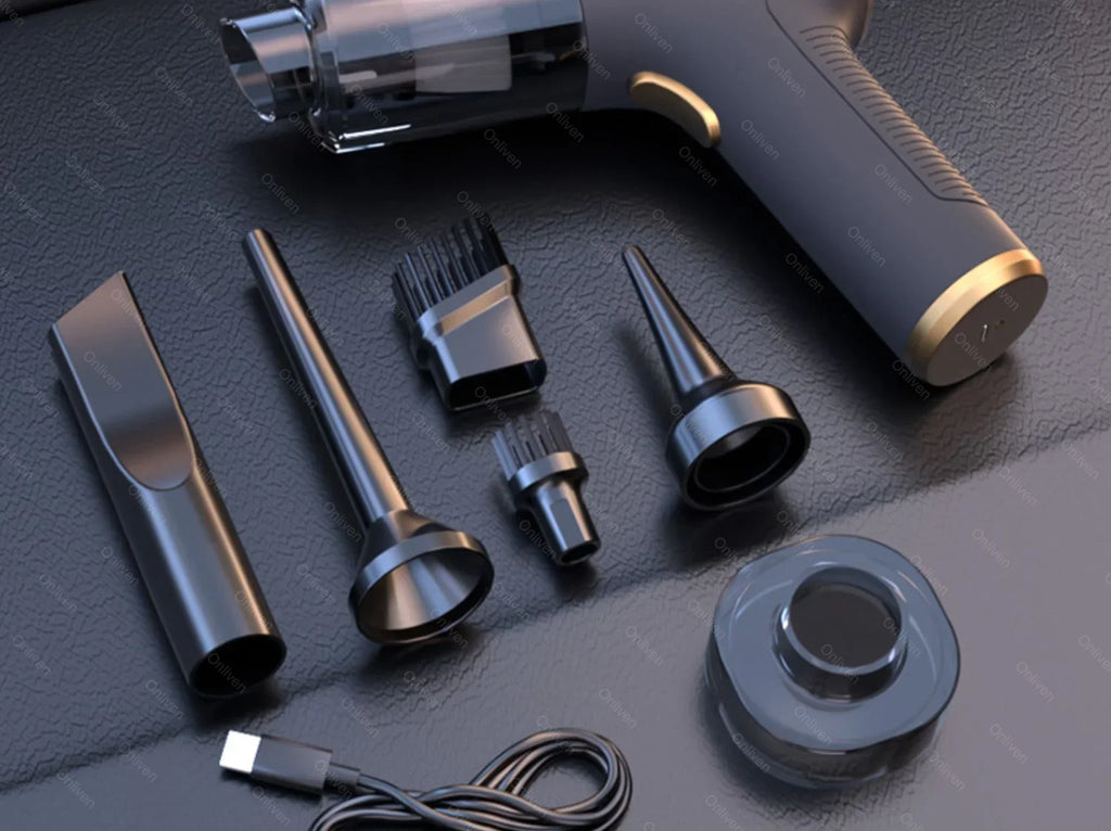 SZUK Mini Wireless Portable Car Mini Vacuum cleaner, High Suction 98000PA,Long Battery, Portable & Easy Clean Cleaning Appliance