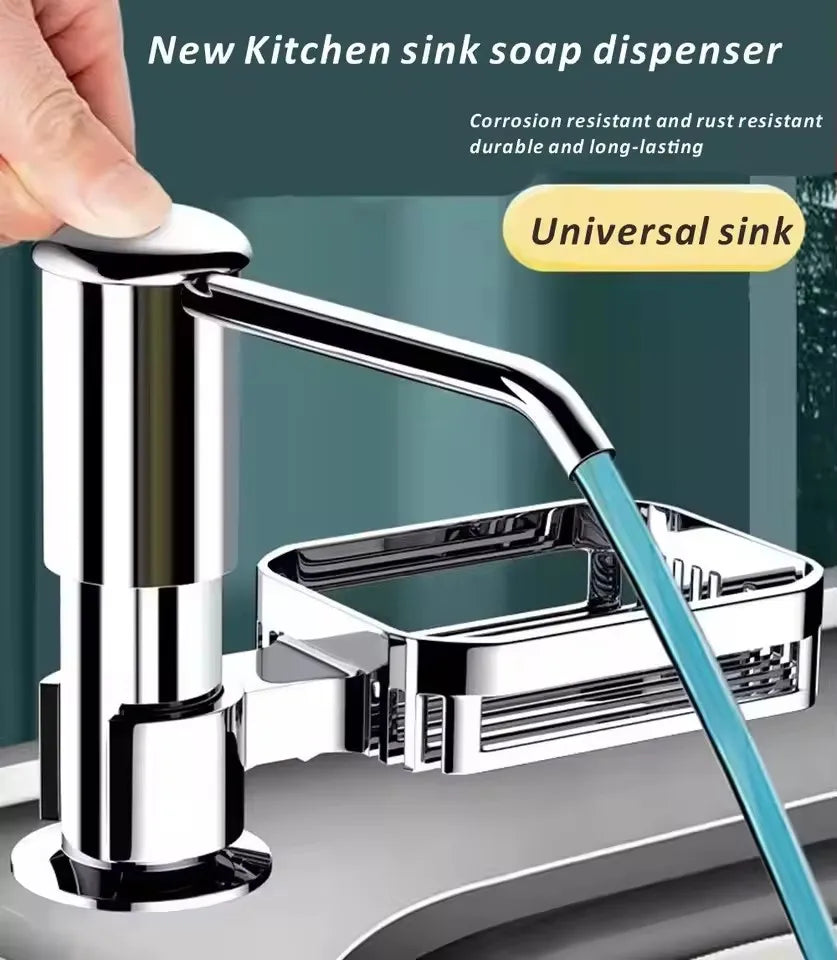 Soap Dispenser for Kitchen Sink, Kitchen Sink Soap Dispenser,Detergent Pumps Extension Tube kit, Under Sink Soap Dispenser Pump