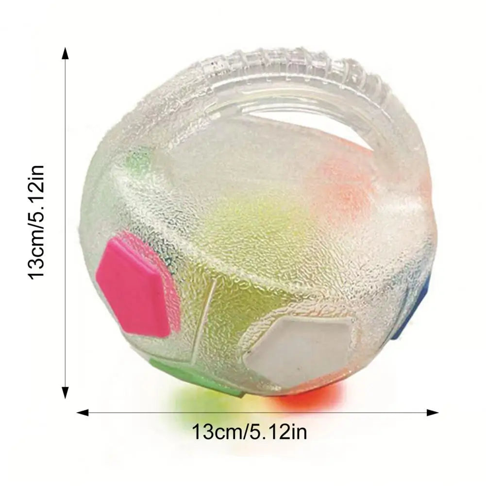 Dog Calming Ball Interactive Football Dog Toy Pets Toss And Fetch Toy with Squeaker Treat Dispensing for Small Medium Large Dogs