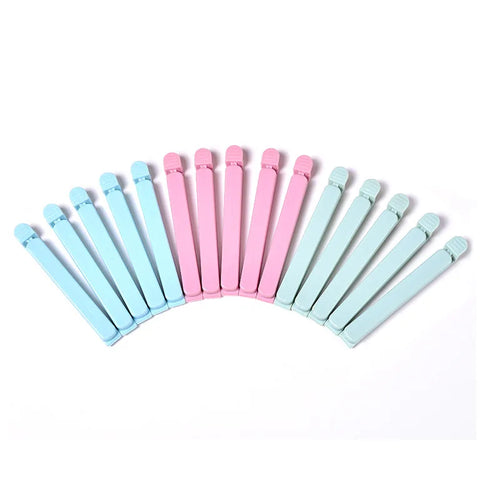 5pcs Large Size Kitchen Food Bag Sealer Clamp Anti-Damp Snack Sealing Clip Plastic Bag Clamp for Food Storage