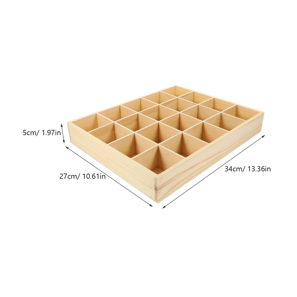 1pc Drawer Organizers For Clothing Underwear Sock Bra Pant Scarf Tie Wardrobe Drawer Storage Organizer Wooden Space Saving Case