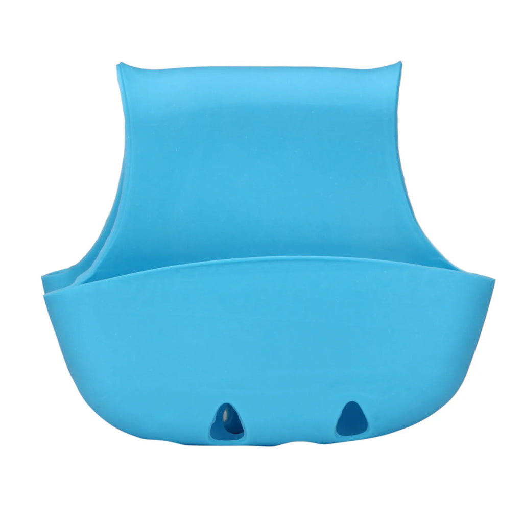 Creative Double Sink Caddy Saddle Style Kitchen Organizer Storage Sponge Holder Rack Tool Sink Hanging Drain Basket