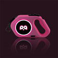 5M Automatic Retractable Big Dog Leash for Medium Large Dogs LED Lighting Durable Pet Walking Nylon Lead Rope mascotas Leashes