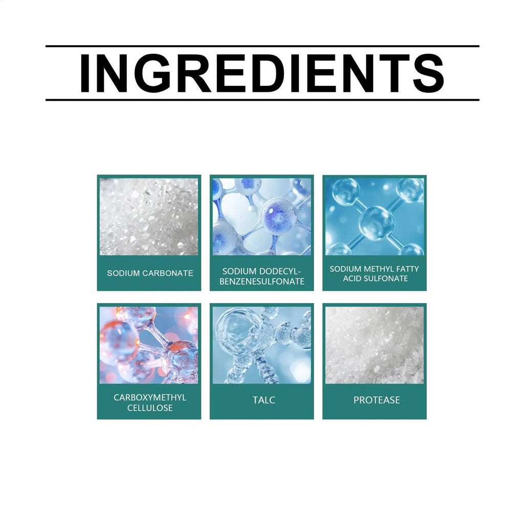 Pet Hair Dissolver Laundry Cleaner 100g Washing Machine Hair Remover Detergent Additive for Clothes Carpet Bedding Fabric Towel