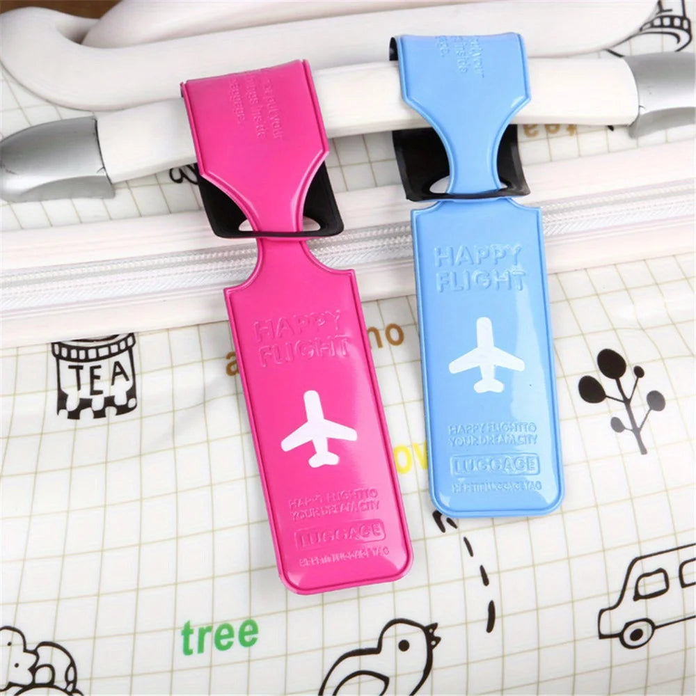 2PCS Luggage Tag Baggage Handbag Travel Suitcase Tags, Travel Accessories, Travel Must-haves, Travel Essentials