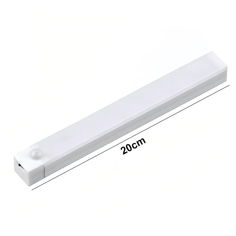 LED Motion Sensor Light Wireless LED Night Light USB Rechargeable Light Cabinet Wardrobe Lamp Staircase Backlight For Kitchen