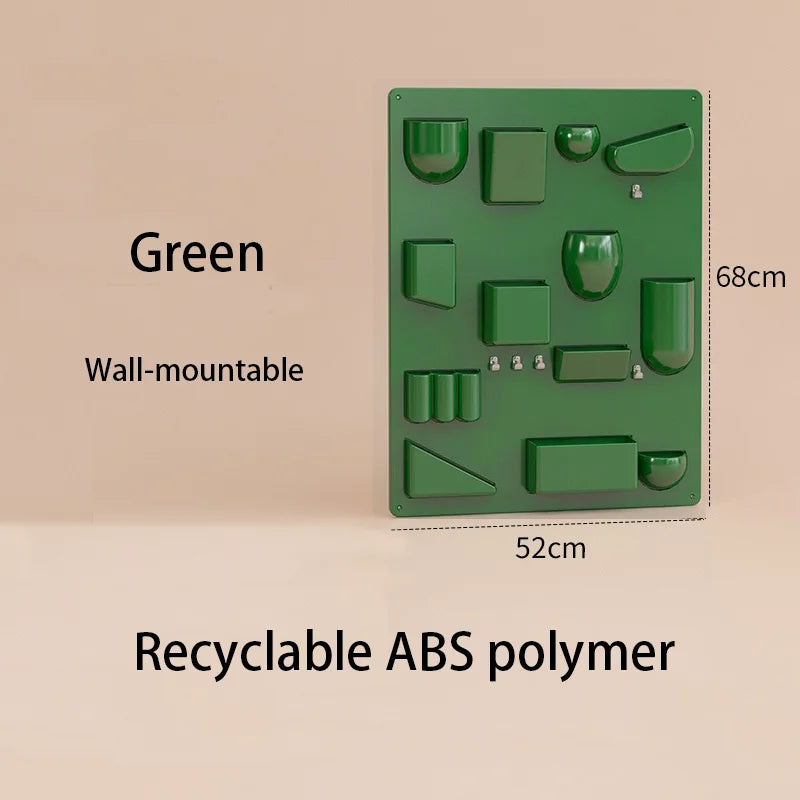 Wall Holder Offices Kitchens Organizer Desktop Shelf Wall Storage Rack Organiser For Workshops Bathrooms Children's Rooms