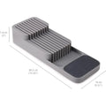 Knife Organizer Kitchen Drawer Cutlery Storage Tray Knife Holder Tableware Organizer Container For Knives Block Rack