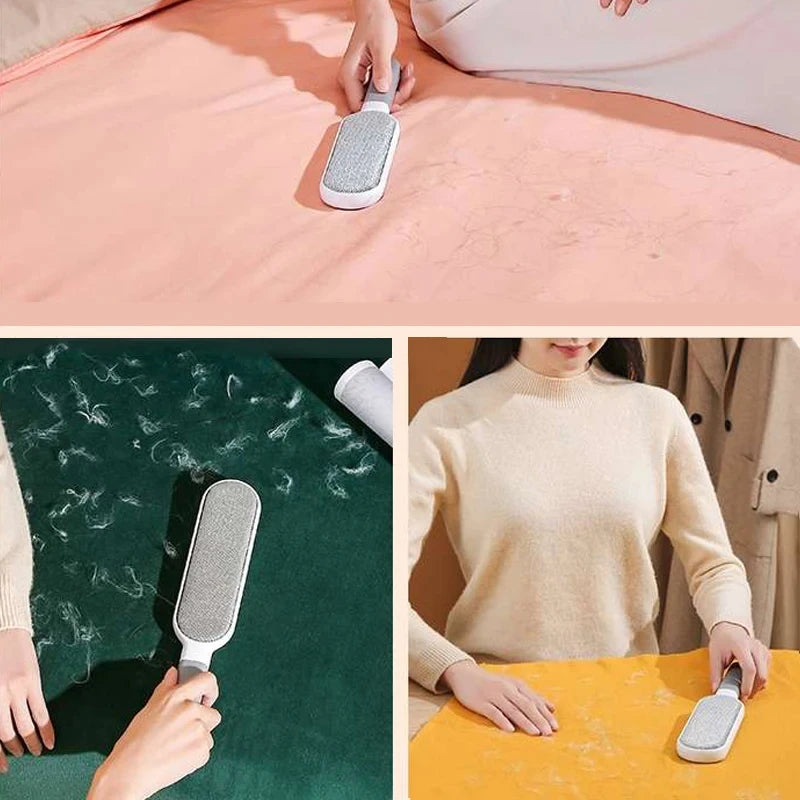 Pet Hair Remover Lint Remover Clothes Lint Roller Reusable Fur Hair Cleaning Brush Static Dusting Brush Household Coat Brushes