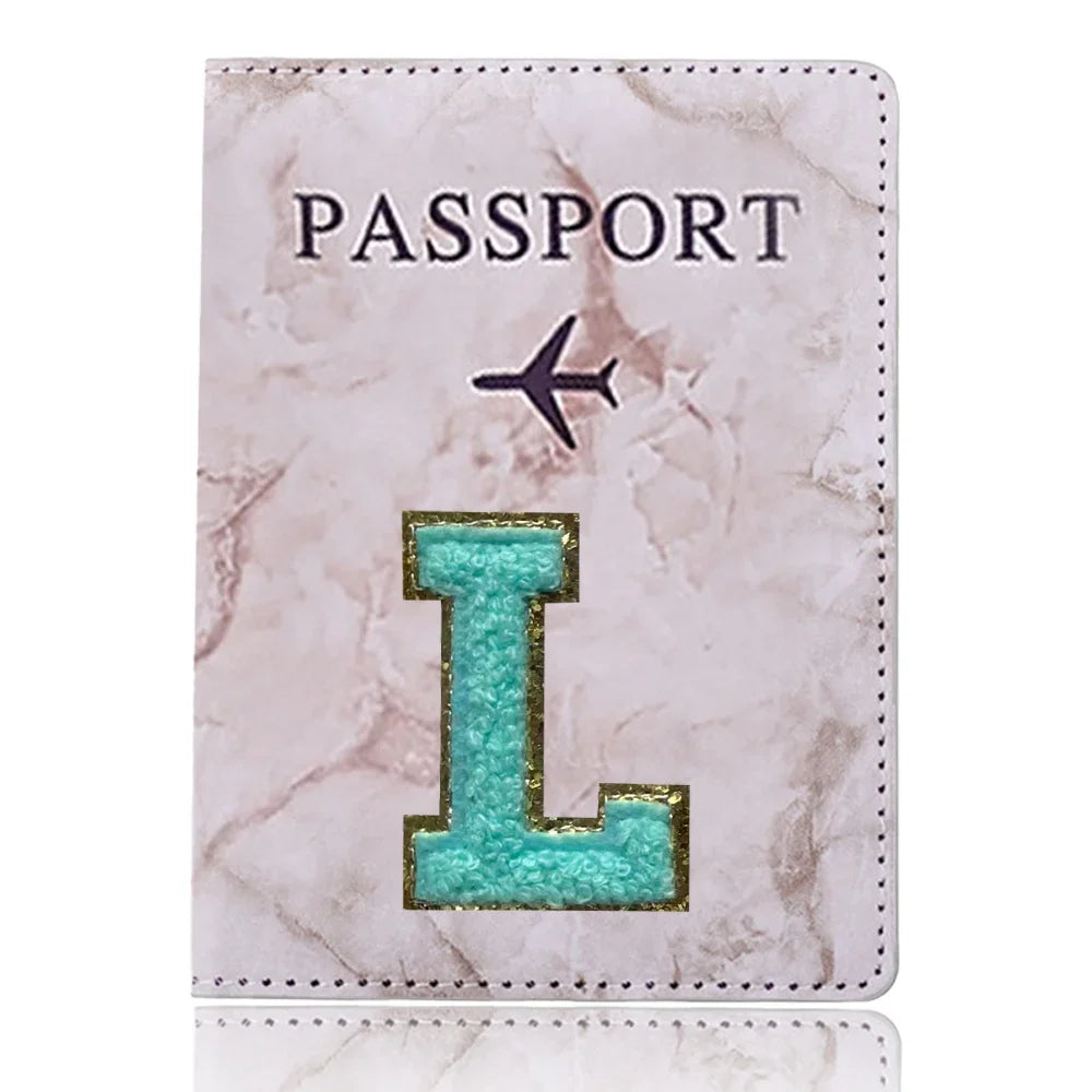 Passport Holder Passport Case Travel Waterproof Passport Protective Cover Embroidery Pattern Holder Air Plan Travel Accessories
