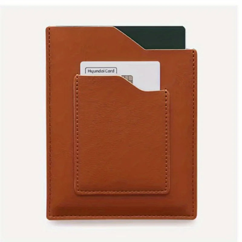 PU passport holder, travel document card holder, air ticket, train ticket storage holder, portable document holder, card holder