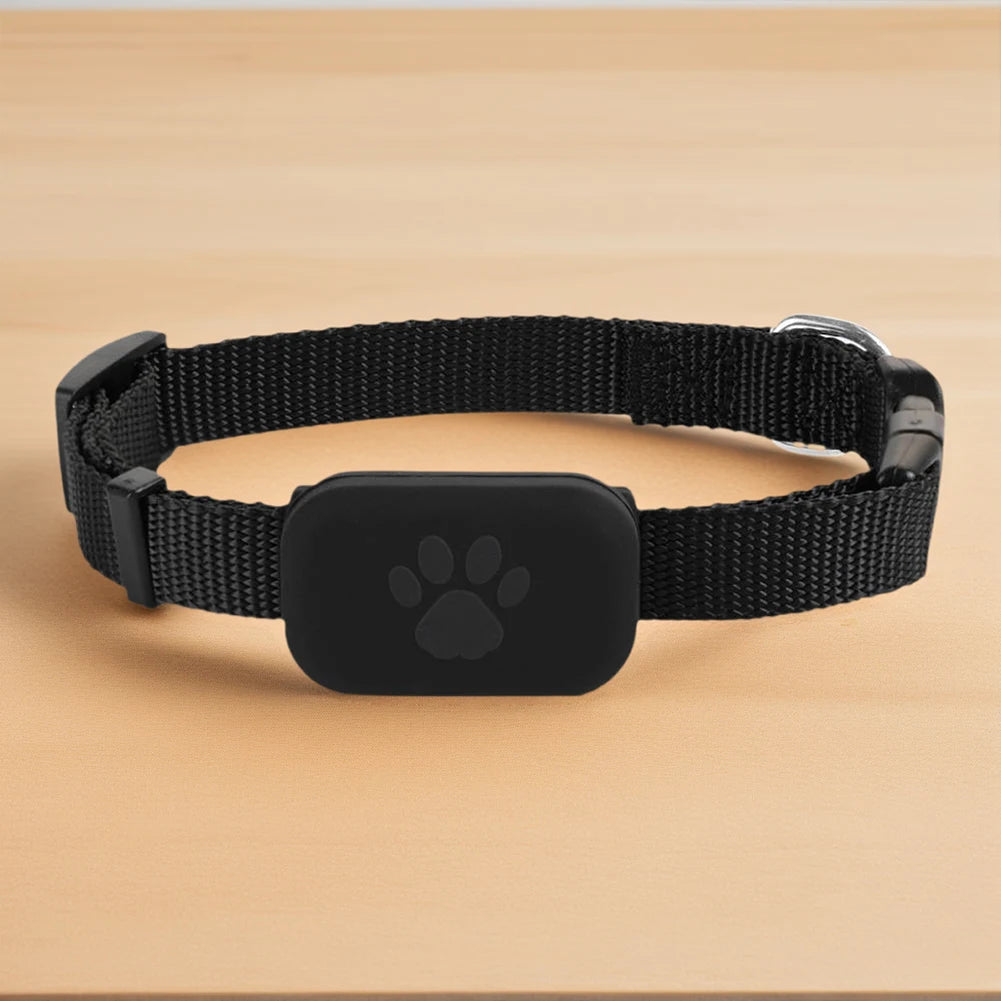 Pet Bluetooth GPS Tracker Adjustable Collar Dog Cats Locator Waterproof Anti Lost Dogs Real-time Tracking Device for iOS/Android