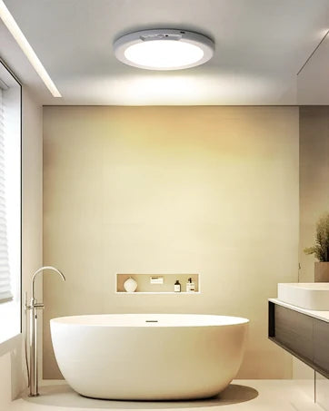 LED Motion Sensor Ceiling Light  Magnetic Installation With Remote Control USB Rechargeable For Shower Bedroom Closet Night Lamp