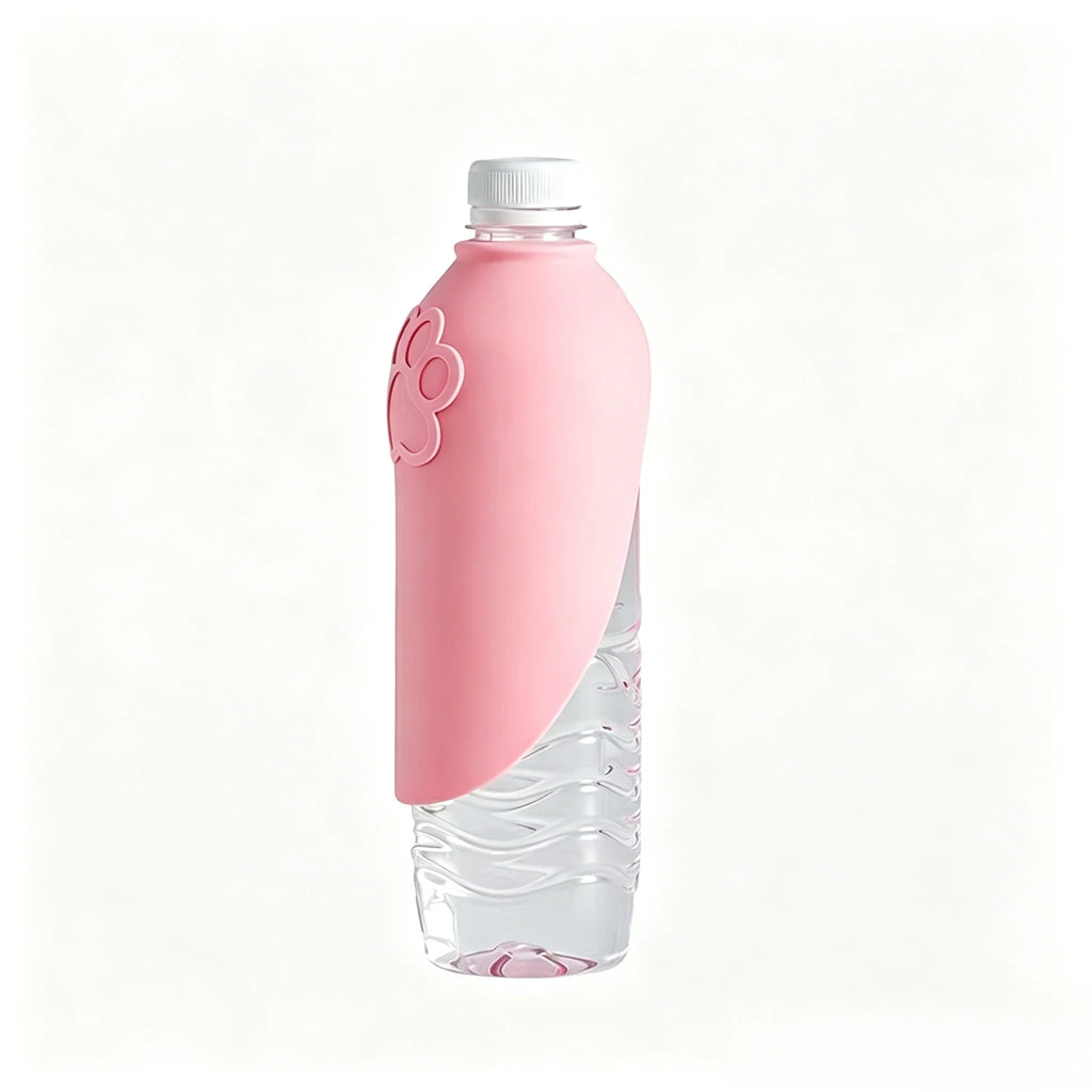 Dog water bottle, portable pet water dispenser, leak-proof design, suitable for outdoor walks, hikes, and travel