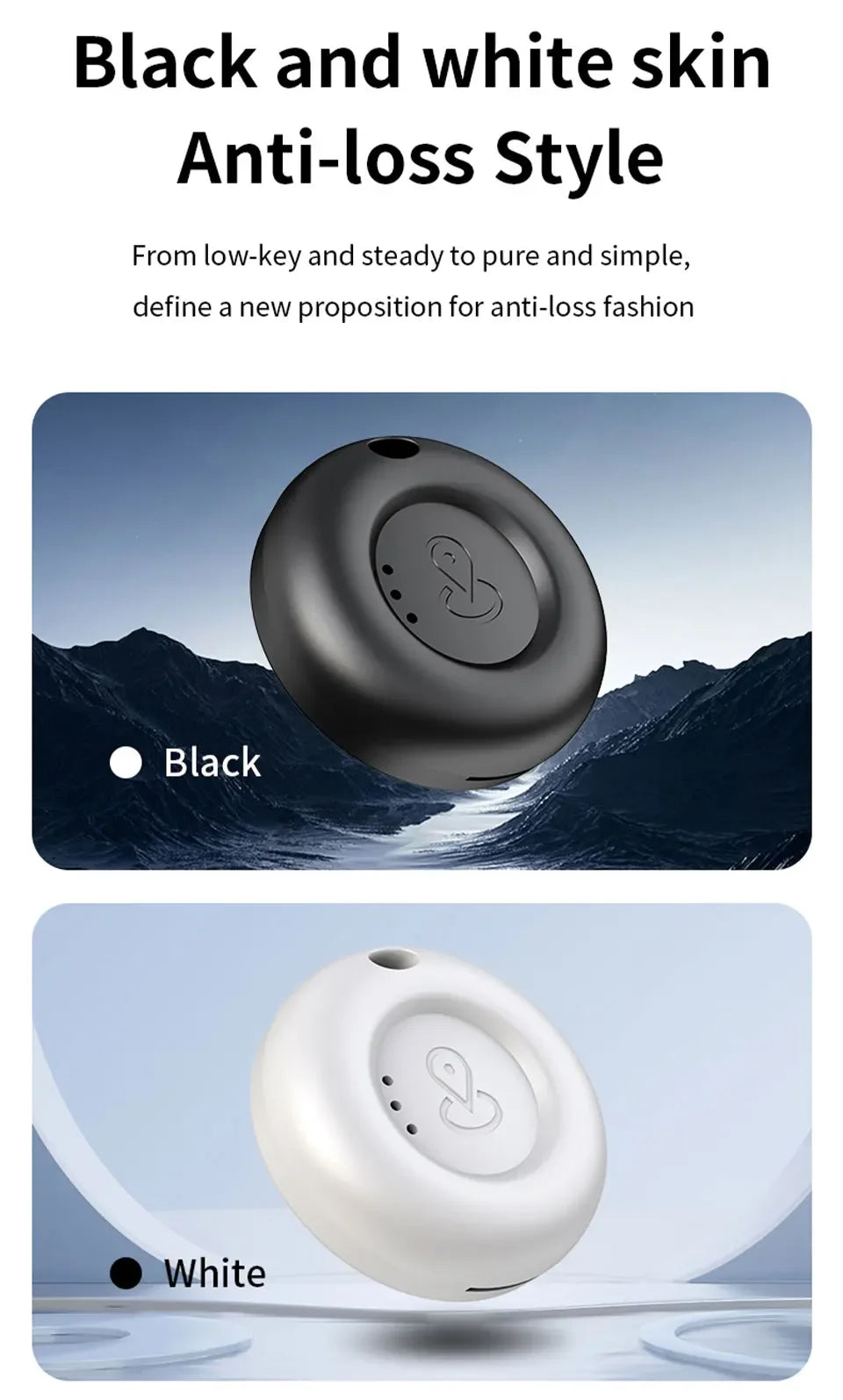 Smart Bluetooth Mini GPS Tracker For iOS System Find My APP airtag Child Finder Locator Pets Bike Bag Anti-Loss Tracking Device