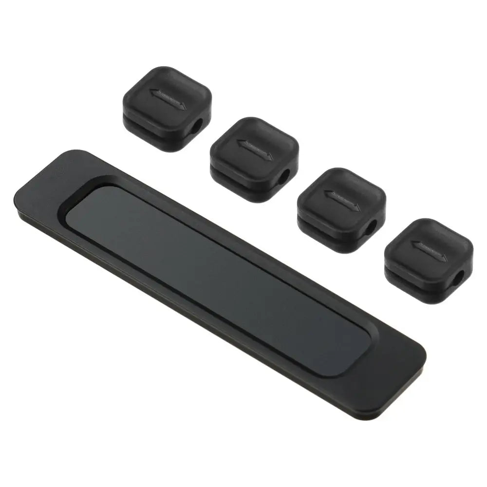Cable Organizer Magnetic Cable Management USB Cables Holder Silicone Flexible Desktop Clips for Mouse Wire Organizer