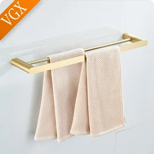 VGX Bathroom Shelf Shower Trangle Shelfes Corner Storage Rack Wall Mounted Shelves Stainless Steel Basket Kitchen Accessories