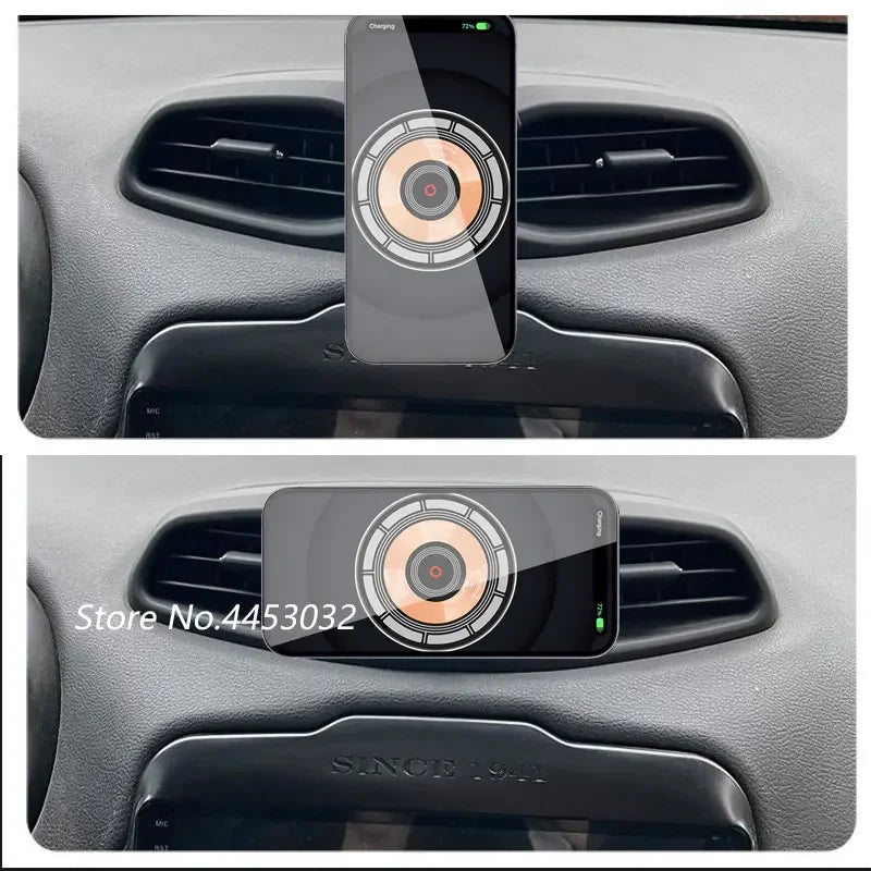 For Audi A4 B8 8K A5 8T8 8F 2009-2016 15W Car Wireless Charger Phone Holder Rotatable Magnetic Bracket Fast Charging Accessories